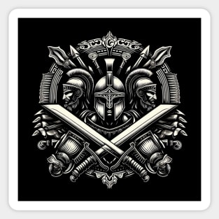 Resolute Roman Legionnaires: Epic Ancient Warriors Sticker